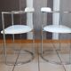 Pair of white chairs design