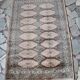 Vintage hand-woven Pakistani Bukhara rug 146x95cm.