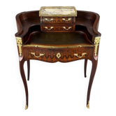 Lady Napoleon III's desk in marquetry and gilded bronze, 19th century