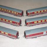 Passenger train Jouef France of the 60s-70s