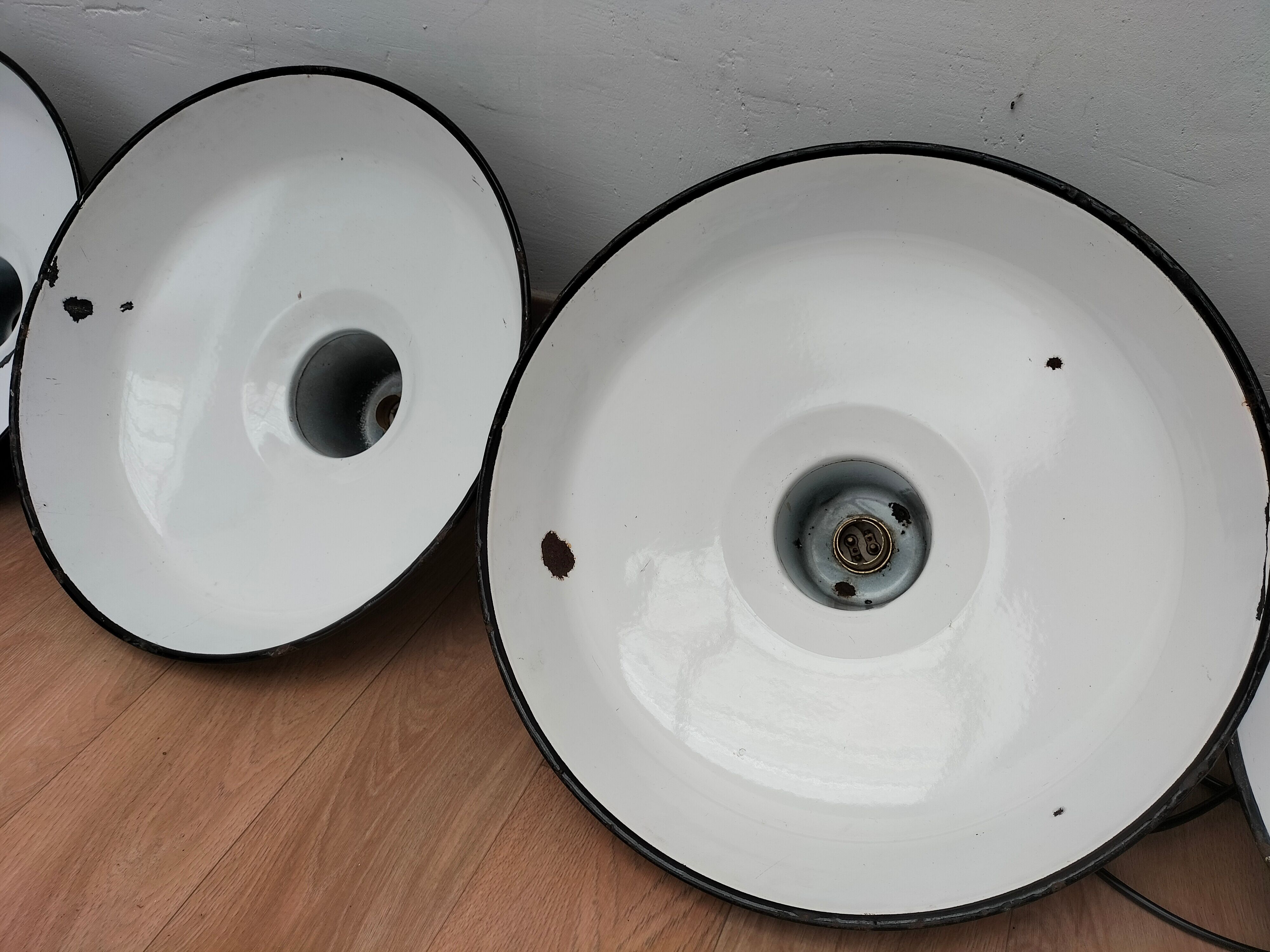 Set of 5 hanging lamps