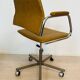 Vintage Mustard Office Chair Model K-380 from Kovona