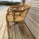Paire de fauteuils en rotin