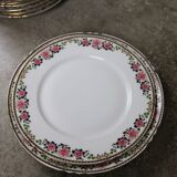 66-piece Limoges porcelain service, mid-20th century