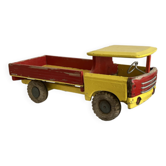 Old toy, wooden truck