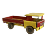 Old toy, wooden truck