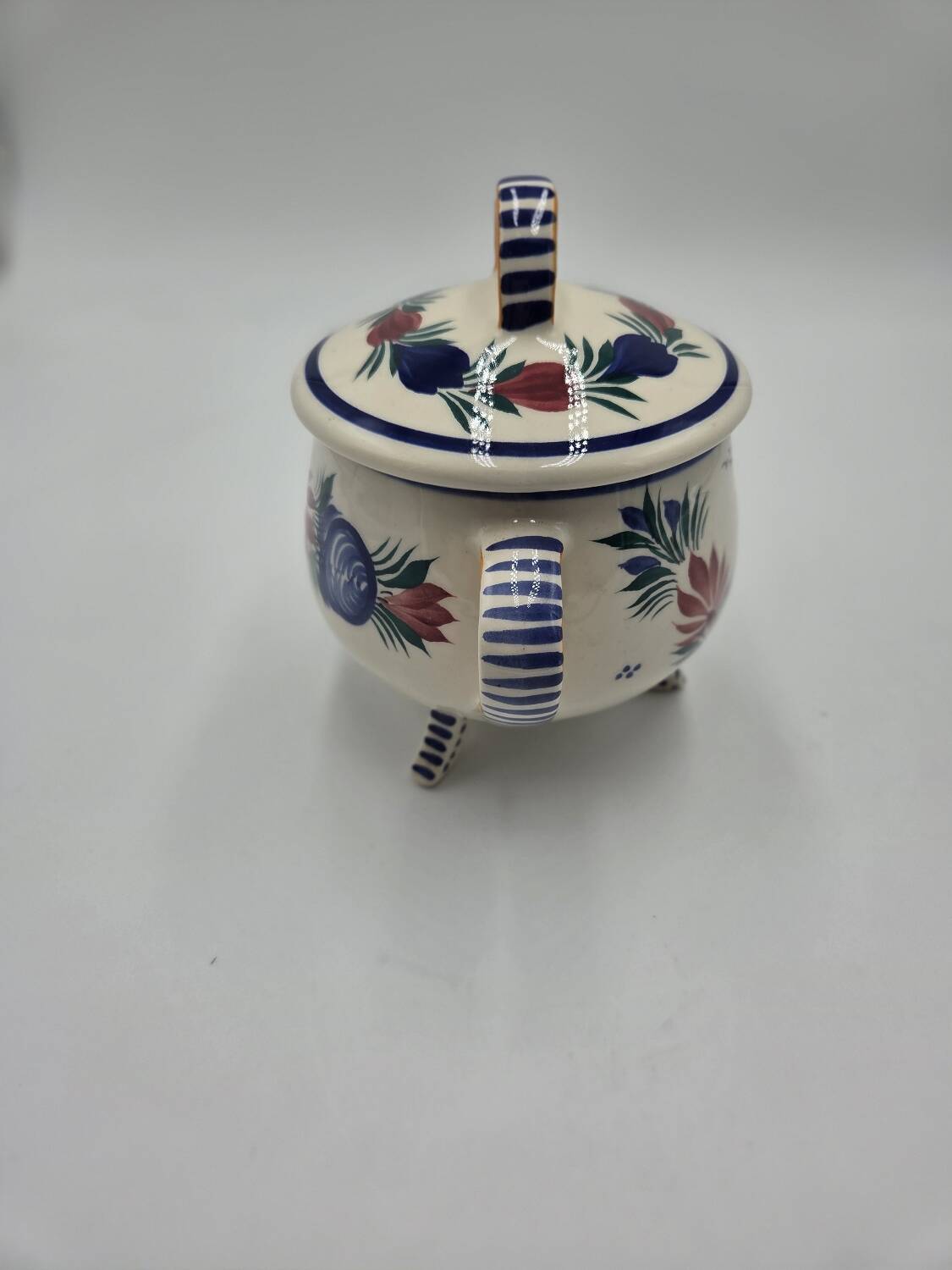 Bonbonnière/Sugar bowl HB Quimper