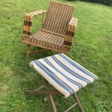 Rattan armchairs from the 30/40