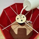 Vintage rattan pendant light