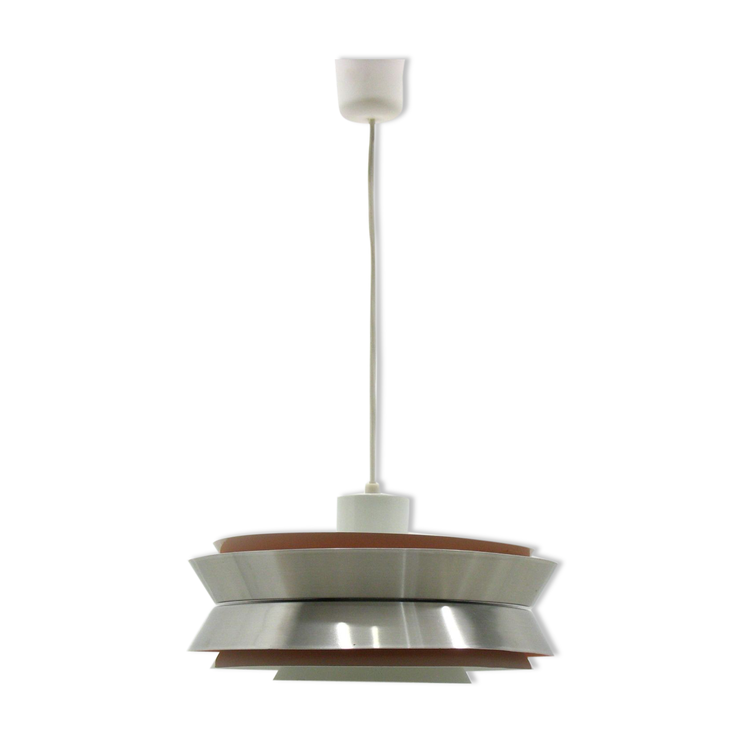 Pendant lamp Carl Thore Dla Granhaga Metallindustri Sweden 1970s