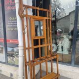 Old vintage coat rack wardrobe