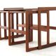 Arne Hovmand Olsen for Mogens Kold coffee table with 2 nesting tables
