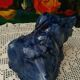 Ceramic Blue Baboons Art Crafts
