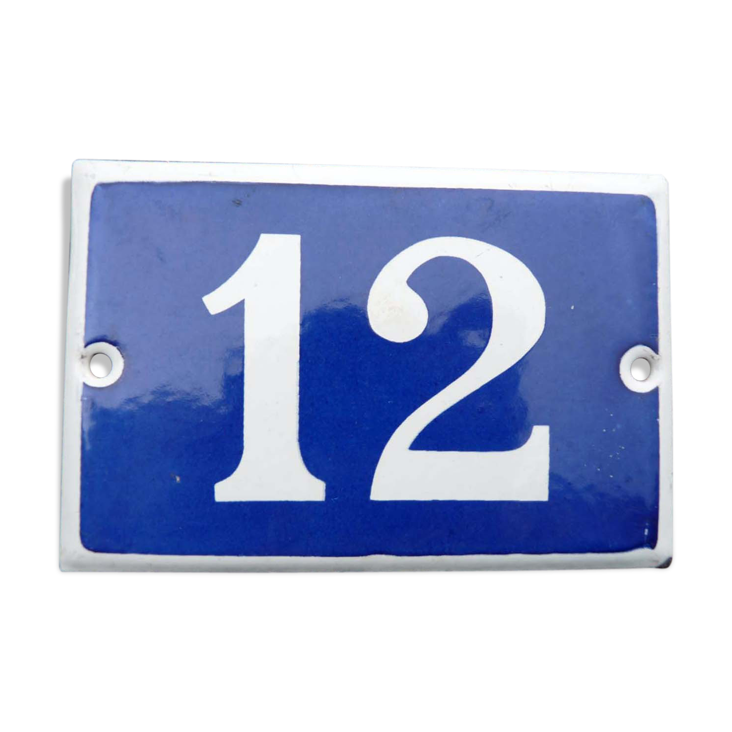 Enamel house number Selency