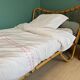 Vintage rattan bed