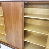 Teak highboard Model RT200/218 by Heinrich Riestenpatt for RT Mobel, Germany 1960's