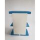 Blue bedside table