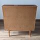 Bureau secrétaire à cylindre teck midcentury