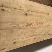 Farm table bistro bar light wood foot fuseau