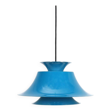 Lustre Blue Fog & Mørup / Erik Balslev / Design danois moderne du milieu du siècle / Années 1970