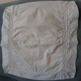 Embroidered old pillowcases