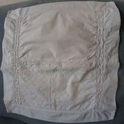 Embroidered old pillowcases