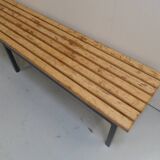 Vintage school bench