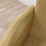 Vintage 2 seater fabric sofa, 1970