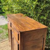 Large Louis XV country sideboard in walnut