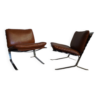 pair of Joker Olivier Morgue armchairs