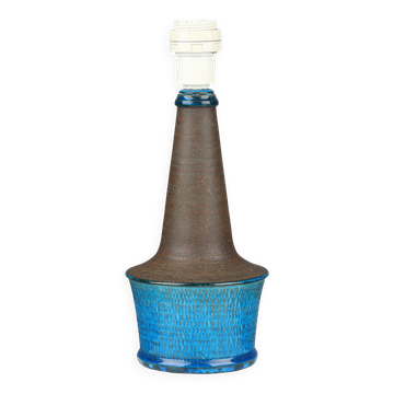 Nils Kahler table lamp in ceramic by Herman A. Kähler, Denmark, 1960 signed