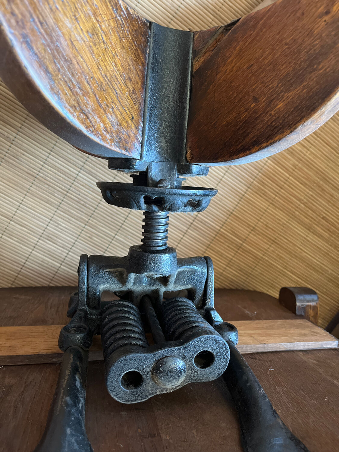 Wooden office chair