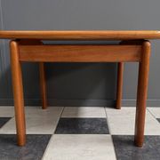 Solid Teak coffee table by S. Burchardt Nielsen 1960s