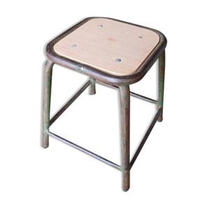 tabouret écolier vintage
