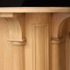 Magnificent hotel counter (19th century): central kitchen island, counter.