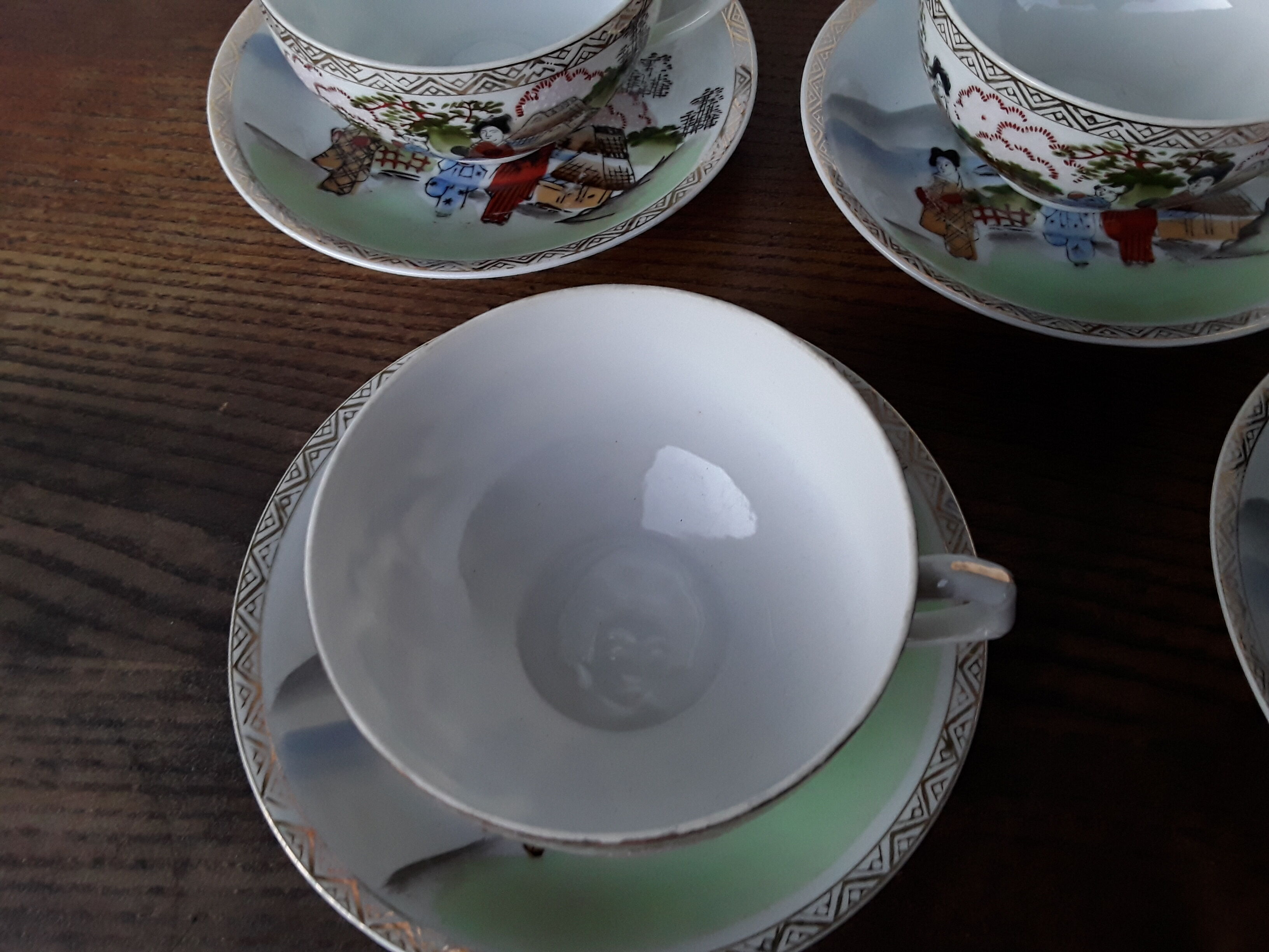 Japanese tea service