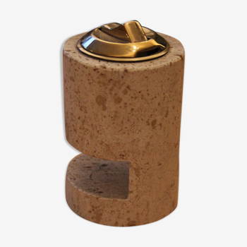 Briquet de table en travertin Fratelli Mannelli