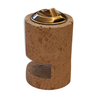 Briquet de table en travertin Fratelli Mannelli