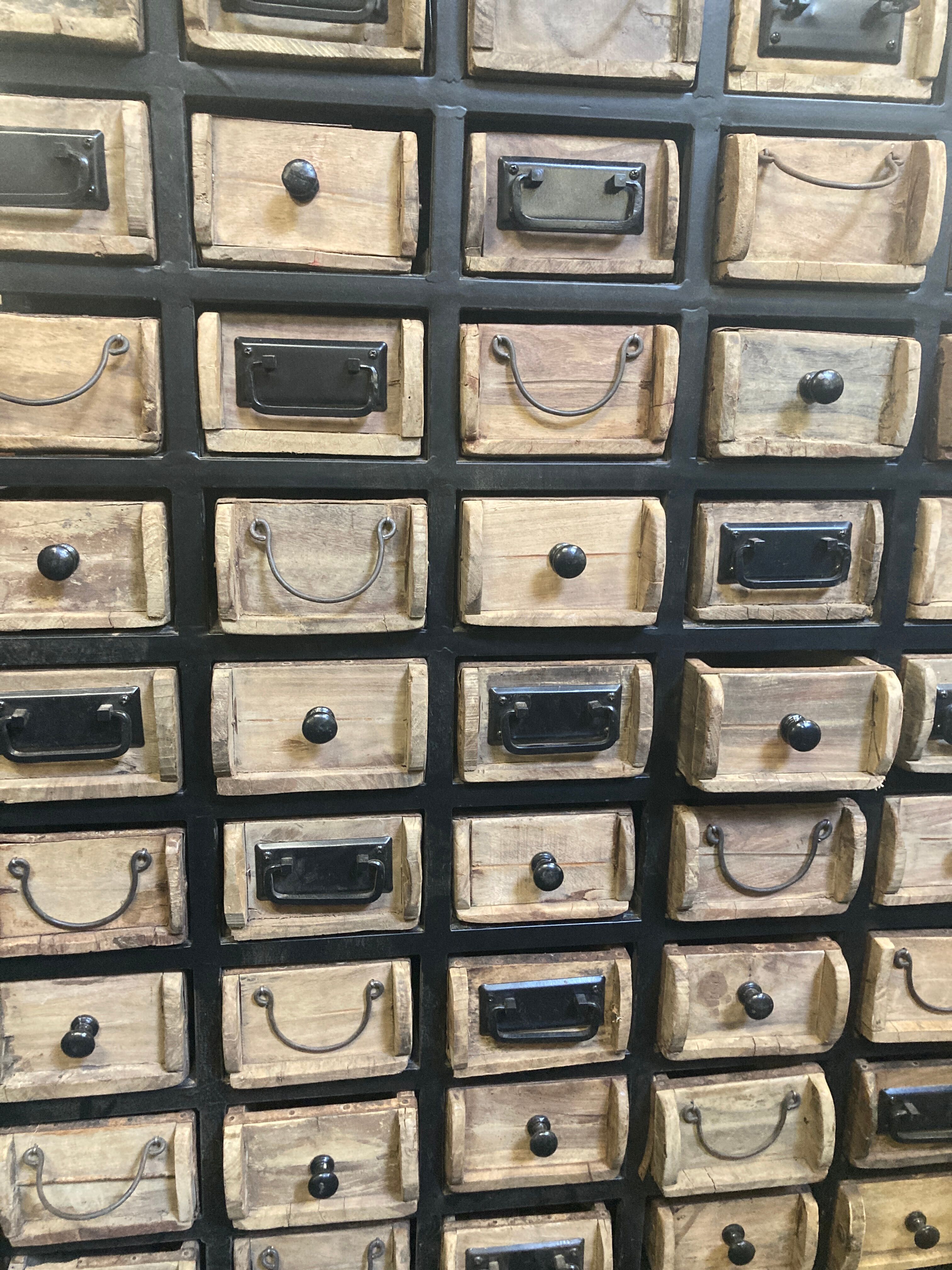 Furniture 60 drawers industrial style