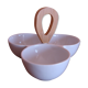Servant in vintage white ceramic