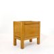 Solid wood planter from the 1970s-1980s.