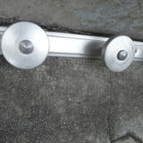 Coat rack 5 hooks aluminum of the 50s