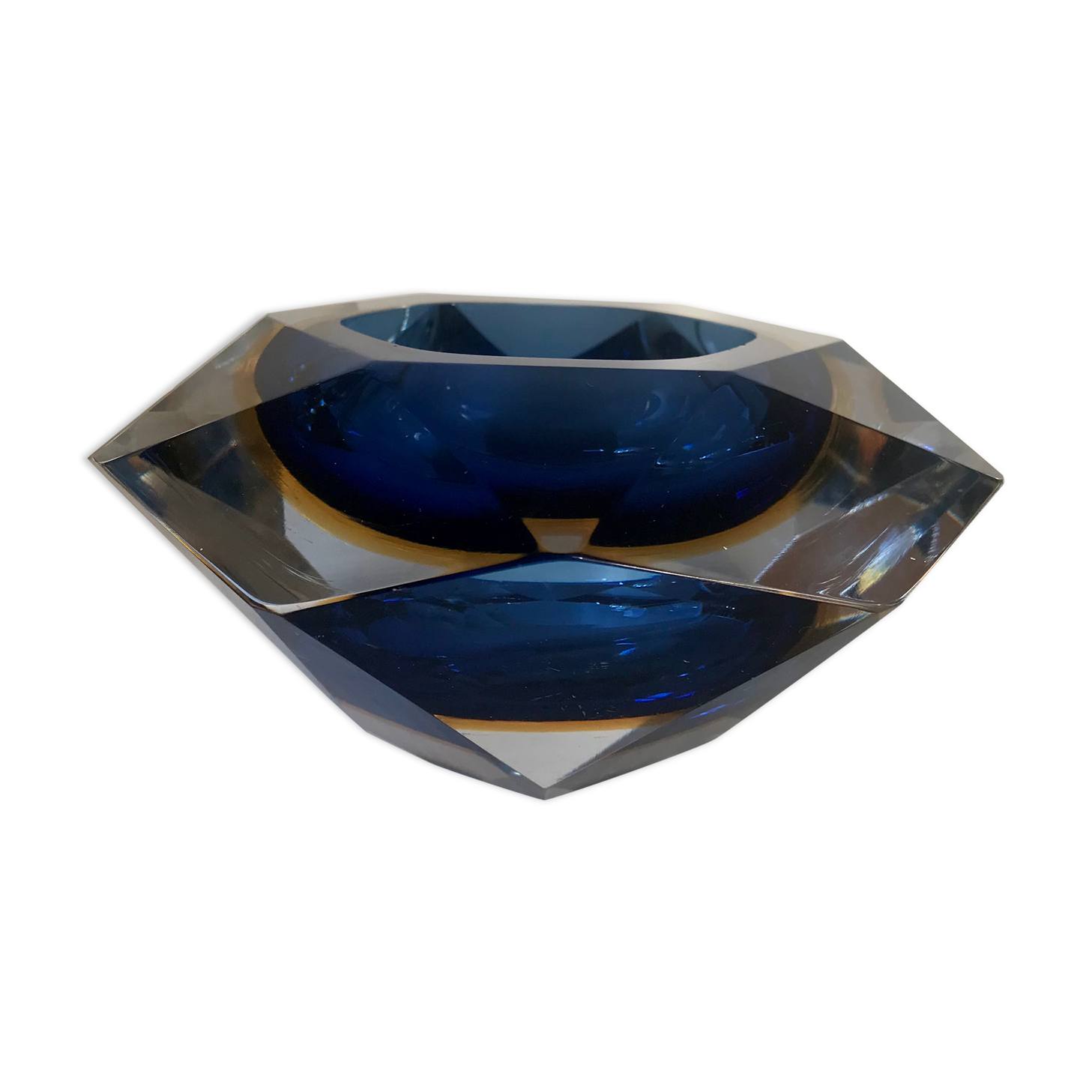 Ashtray « diamond « Murano