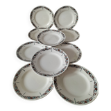 Longchamp Paimpol model plates