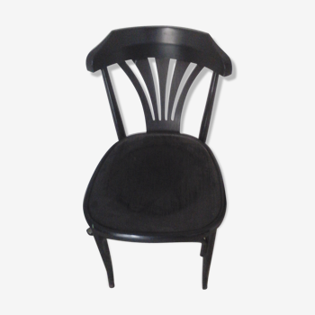 Chaise de bistrot noir