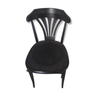 Chaise de bistrot noir