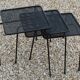 3 Soumba nesting tables by Mathieu Matégot, c. 1953