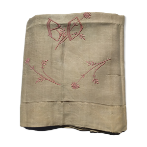 Drap 2 places lin neuf