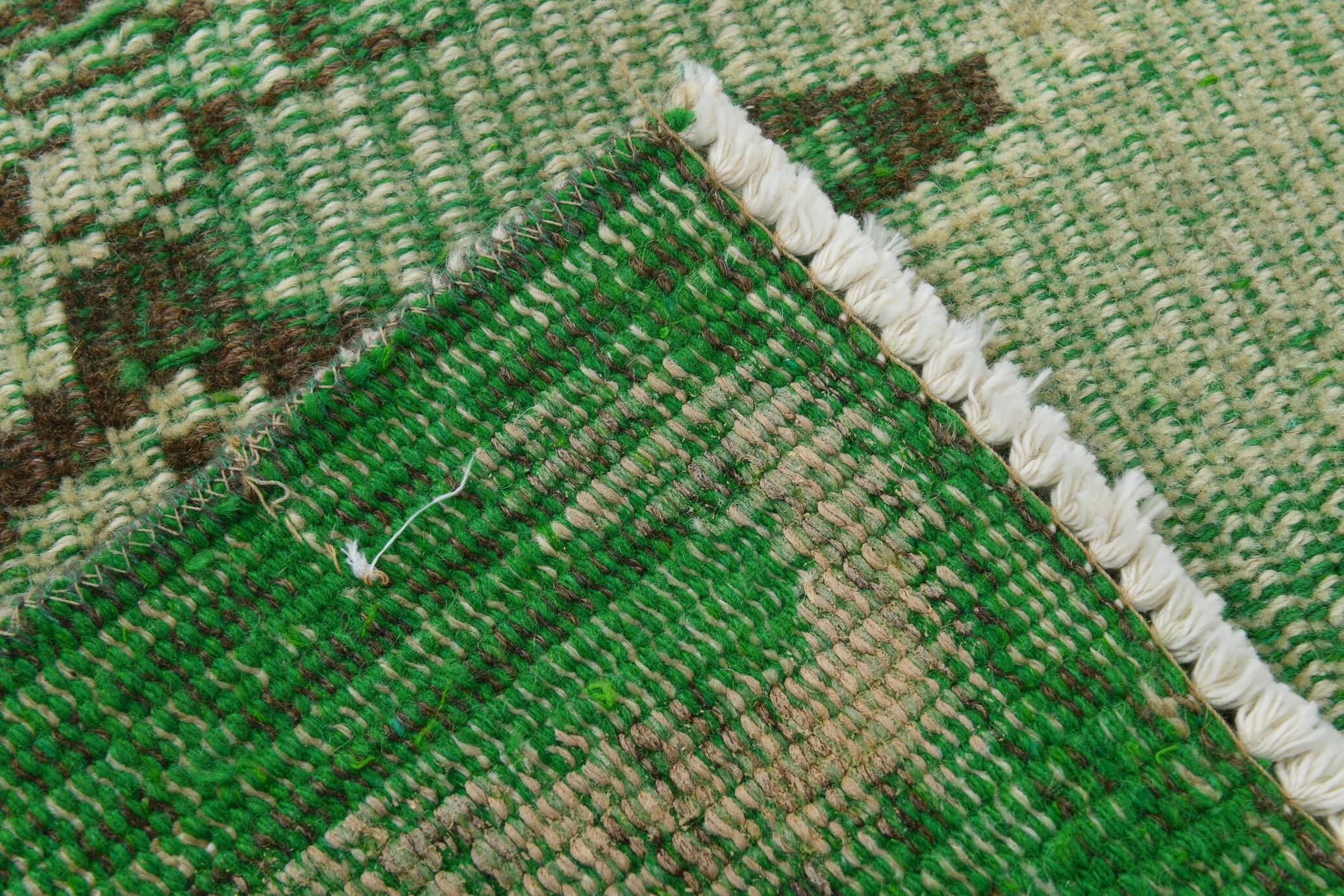 5x8 Shades Of Green Vintage Area Rug, 155x238Cm