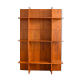 Wall unit / Scandinavian teak library 1970s